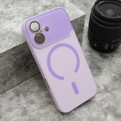 Zastitna maska (futrola) PASTELPOP MagSafe - iPhone 16 (6.1) ljubicasta (MS).