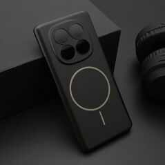 Zastitna maska (futrola) PURE mat MagSafe - Xiaomi Redmi Note 14 Pro 4G (Global) crna (MS).