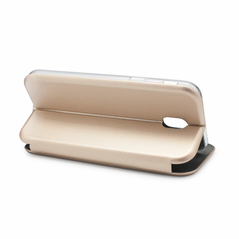 Zastitna maska (futrola) Teracell Flip Cover - Samsung J530F Galaxy J5 (2017) zlatna.