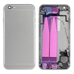 Oklop / kuciste - Iphone 6S 4.7 sivi sa eletronikom (buzzer+flet za punjenje+power+volume flet).