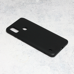 Zastitna silikonska maska (futrola) Ultra Thin - ZTE Blade A51 (2021) mat crna.