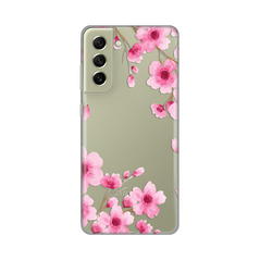 Zastitna ultra tanka (skin) maska / futrola PRINT - Samsung G990 Galaxy S21 FE Rose Flowers.