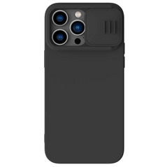 Zastitna maska (futrola) Nillkin CamShield Silky - iPhone 14 Pro Max 6.7 crna.