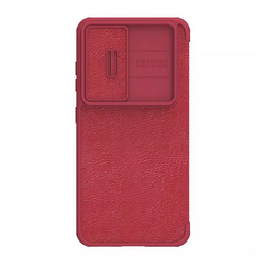 Zastitna maska (futrola) Nillkin Qin Pro Leather - Samsung S911B Galaxy S23 crvena.