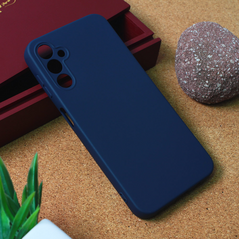 Zastitna maska (futrola) Teracell Giulietta - Samsung A146B Galaxy A14 5G mat tamno plava.