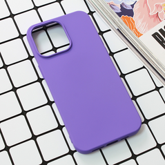 Zastitna maska (futrola) Nano Silikon - iPhone 15 Pro Max 6.7 ljubicasta.