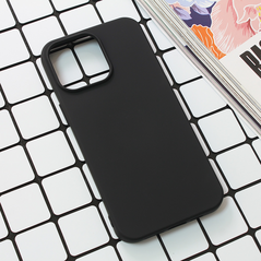 Zastitna maska (futrola) Nano Silikon - iPhone 15 Pro Max 6.7 crna.