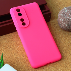 Zastitna maska (futrola) Teracell Giulietta - Huawei Honor 90 mat pink.