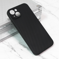 Zastitna maska (futrola) Carbon fiber - iPhone 15 Plus 6.7 crna.