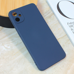 Zastitna maska (futrola) Teracell Giulietta - Samsung A055 Galaxy A05 mat tamno plava.