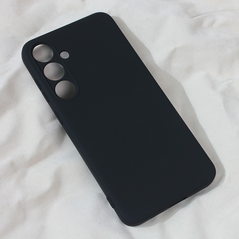 Zastitna maska (futrola) Teracell Soft Velvet - Samsung S926B Galaxy S24 Plus crna.