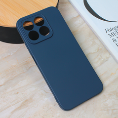 Zastitna maska (futrola) Teracell Giulietta - Huawei Honor X8b mat tamno plava.