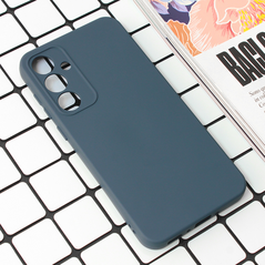 Zastitna maska (futrola) Nano Silikon - Samsung A356 Galaxy A35 5G 5G tamno plava.