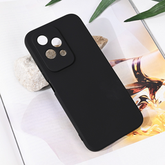 Zastitna maska (futrola) Teracell Soft Velvet - Huawei Honor 200 Lite crna.