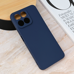 Zastitna maska (futrola) Teracell Giulietta - Huawei Honor 200 Smart/Honor X7c mat tamno plava.