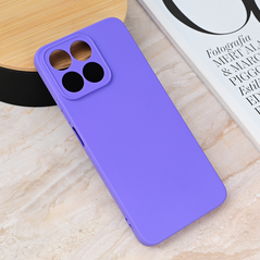 Zastitna maska (futrola) Teracell Giulietta - Huawei Honor 200 Smart/Honor X7c mat ljubicasta.