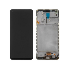 LCD displej (ekran) - Samsung A217/Galaxy A21s + touchscreen + okvir crni CHO.