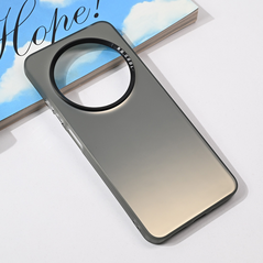 Zastitna maska (futrola) providna - Xiaomi Redmi 14C/A4 crna.