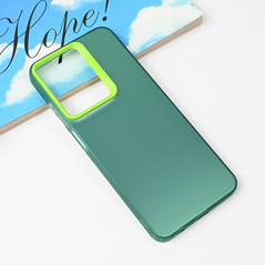 Zastitna maska (futrola) providna - Xiaomi Redmi A5 Global small 4G zelena.