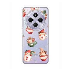 Zastitna silikonska maska (futrola) PRINT - Xiaomi Redmi 14C/Redmi A4 Ho Ho Ho.