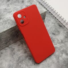 Zastitna silikonska maska (futrola) Pro Camera - Samsung A065F Galaxy A06 crvena (MS).