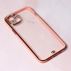 Zastitna maska (futrola) Cirkon Camera - iPhone 14 Plus roze.