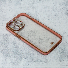 Zastitna maska (futrola) Cirkon Camera - iPhone 13 Pro roze.