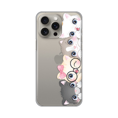 Zastitna ultra tanka (skin) maska / futrola PRINT - iPhone 15 Pro Max 6.7 Cats.