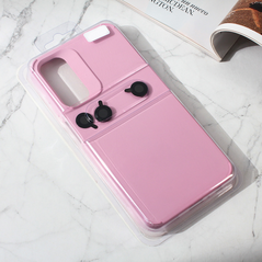 Zastitna maska (futrola) Colorful and Camera glass - Samsung A245 Galaxy A24 4G roze.