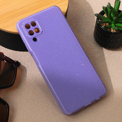 Zastitna maska (futrola) Sparkle Dust - Samsung A125F Galaxy A12 ljubicasta.