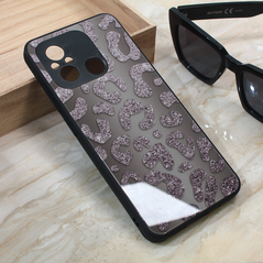 Zastitna maska (futrola) Shiny glass - Xiaomi Redmi 12C siva.