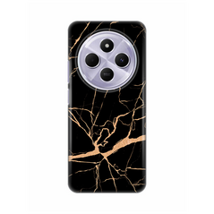 Zastitna silikonska maska (futrola) PRINT - Xiaomi Redmi 14C/Redmi A4 All crni.