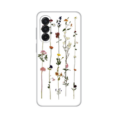Zastitna ultra tanka (skin) maska / futrola PRINT - Samsung A175 Galaxy A17 Flower.