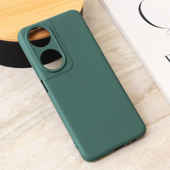 Zastitna maska (futrola) Teracell Giulietta - Huawei Honor X7b mat zelena.