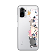 Zastitna ultra tanka (skin) maska / futrola PRINT - Xiaomi Redmi Note 10 4G/10s Cats.