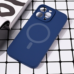 Zastitna maska (futrola) Magsafe Pure color - iPhone 15 Pro Max 6.7 plava.