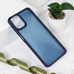 Zastitna maska (futrola) Shining Camera - Samsung A075F Galaxy A07 4G plava.