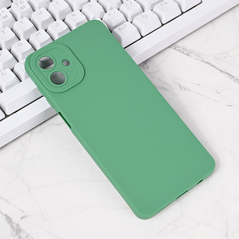 Zastitna maska (futrola) Silikon Pro Camera - Samsung A075F Galaxy A07 4G zelena.