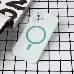 Zastitna maska (futrola) Magsafe Pure color - iPhone 16 6.1 mint.