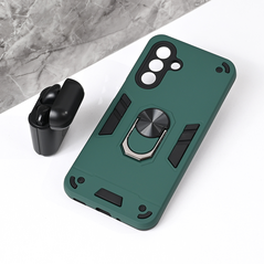 Zastitna maska (futrola) Hard Ring - Samsung A175 Galaxy A17 tamno zelena.