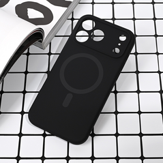Zastitna maska (futrola) Magsafe Pure color - iPhone 17 Pro Max 6.9 crna.