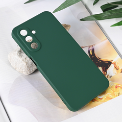 Zastitna maska (futrola) Teracell Soft Velvet - Samsung A175 Galaxy A17 tamno zelena.