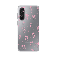 Zastitna ultra tanka (skin) maska / futrola PRINT - Samsung A175 Galaxy A17 Cute Bow.