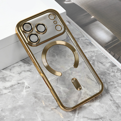 Zastitna maska (futrola) Magsafe Lux - iPhone 17 Pro 6.3 zlatna.