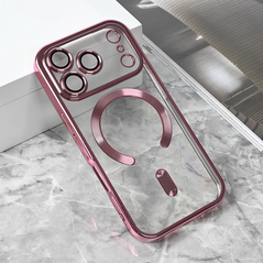 Zastitna maska (futrola) Magsafe Lux - iPhone 17 Pro 6.3 roze.