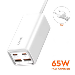 Kucni punjac LDNIO A4610C, QC4+, PD3.0, PPS, 65W beli.