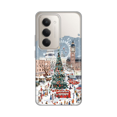 Zastitna ultra tanka (skin) maska / futrola PRINT - Xiaomi Redmi 15 4G Christmas Town.