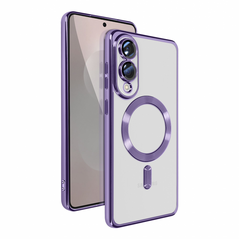 Zastitna maska (futrola) Magsafe Lux - Samsung S937 Galaxy S25 Edge ljubicasta.