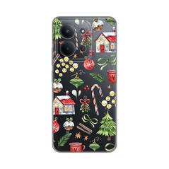 Zastitna ultra tanka (skin) maska / futrola PRINT - Xiaomi Redmi 15C 4G Winter Spirit.