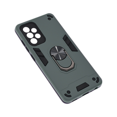 Zastitna maska (futrola) Hard Ring - Samsung A526 Galaxy A52 5G tamno siva.